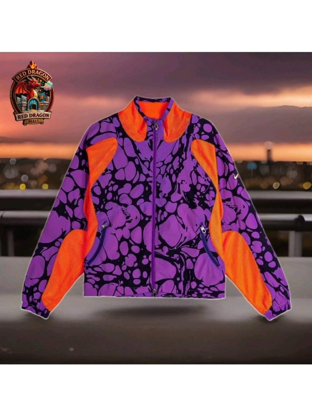 Nike Project F.R.O.G. Track Jacket Bright Violet IF4238-522 - Men's Size M